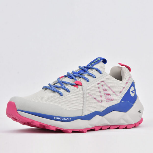 HITECH GEO-TRAIL PRO W COOL GREY/FUCHSIA/BLUE